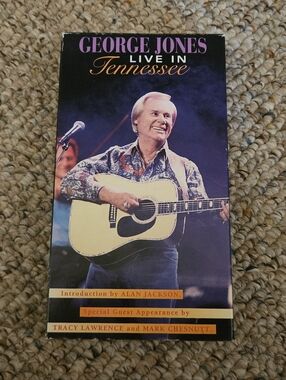 George Jones Live In Tennessee VHS